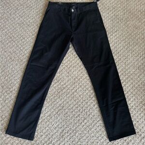 MENS RVCA THE WEEKEND STRETCH PANT SIZE 33 NWT